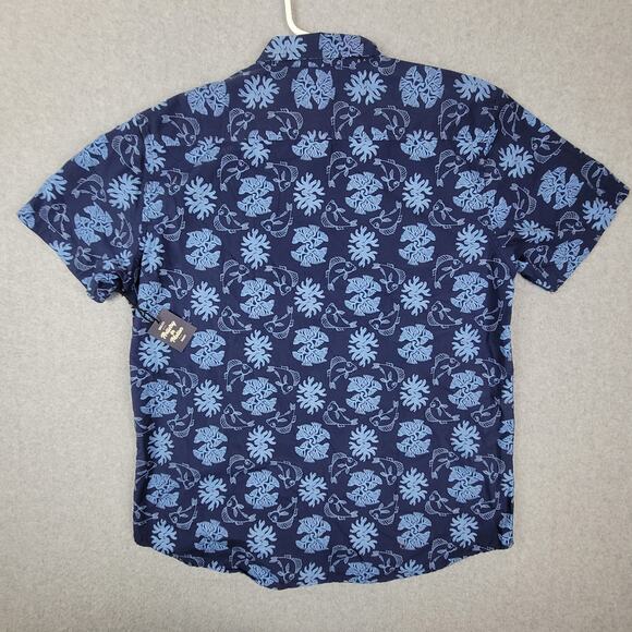 Artistry in Motion Shirt Mens Size XL Slim Fit Fishie SS Buttondown NEW w/Tag - Picture 2 of 15